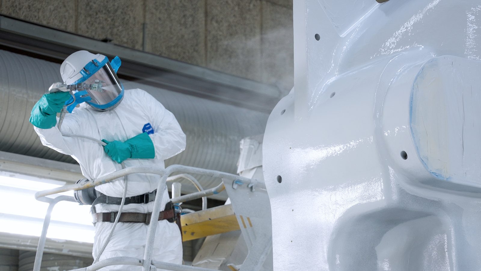 Surface treatment and inspection at Nordmark